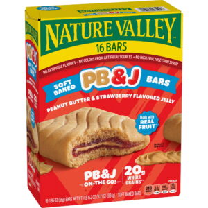 Nature Valley Peanut Butter & Jelly Soft Baked Bars, 16 ct.