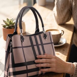 Fawn Formal Hand Bag For Ladies