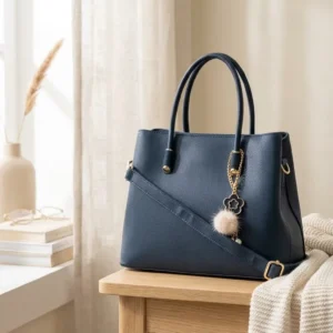 Blue Formal Hand Bag For