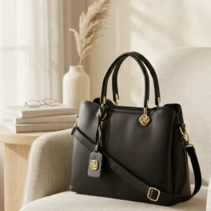 Black Formal Hand Bag For